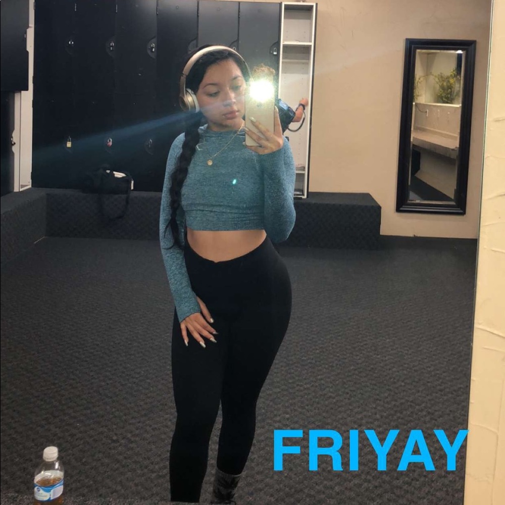 gymshark long sleeve crop 🦋